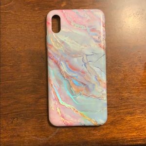 Velvet Caviar Marble iPhone XS Max case.